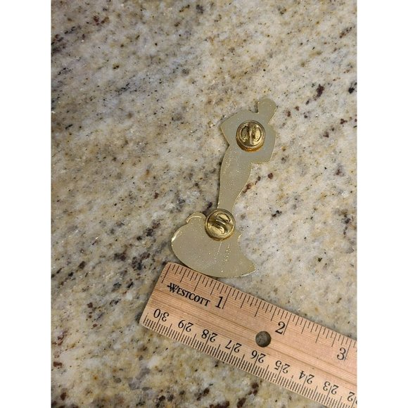 Vintage Lions Club Pin 1981 Washington Conference Spur. Matador? Spanish Dancer? - Picture 5 of 6